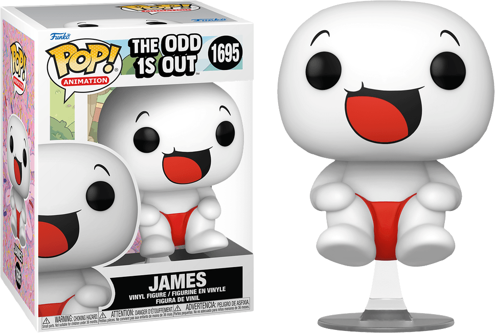 FUN72512 The Odd 1s Out - James Rallison Pop! Vinyl - Funko - Titan Pop Culture