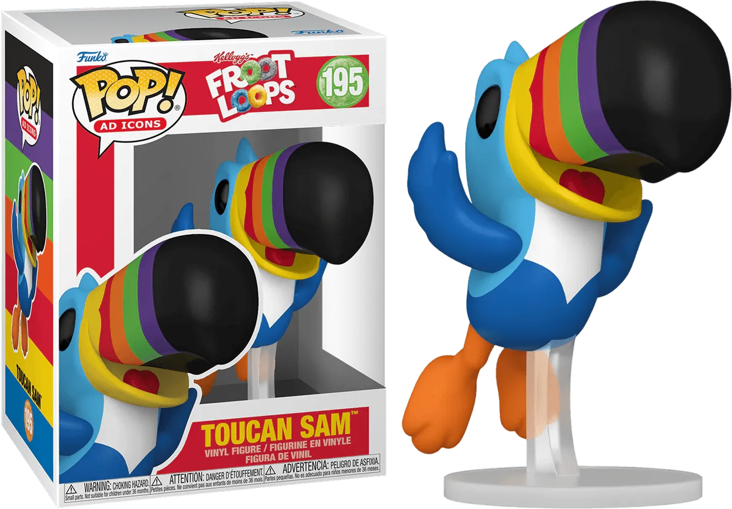 FUN72525 Kelloggs - Toucan Sam Flying Pop! Vinyl - Funko - Titan Pop Culture