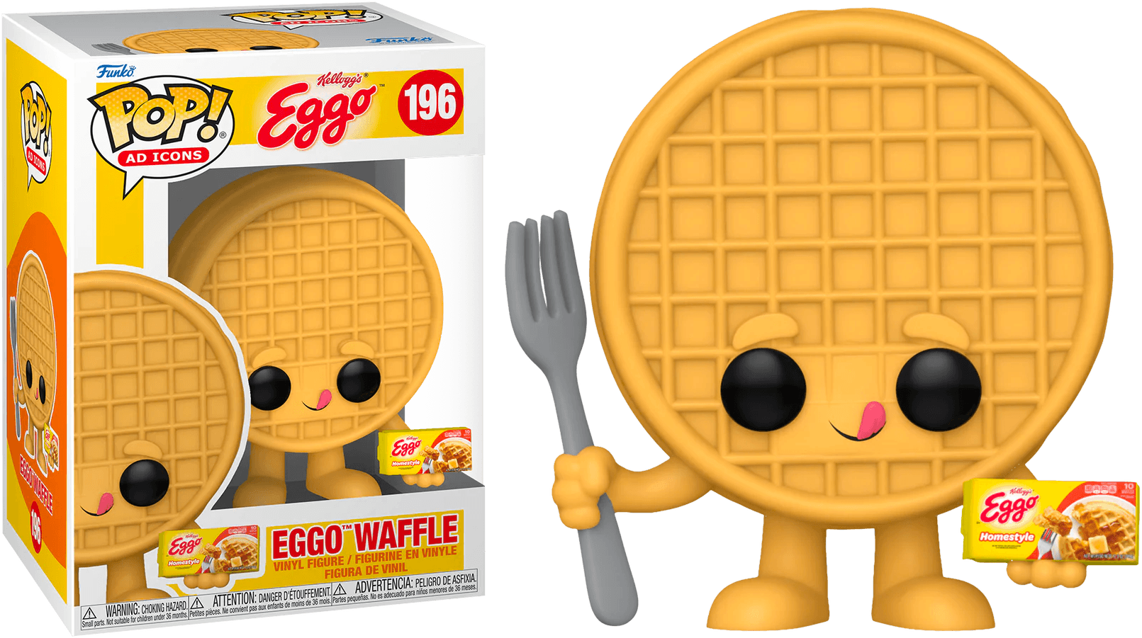 FUN72528 Kelloggs - Eggo Waffle Pop! Vinyl - Funko - Titan Pop Culture