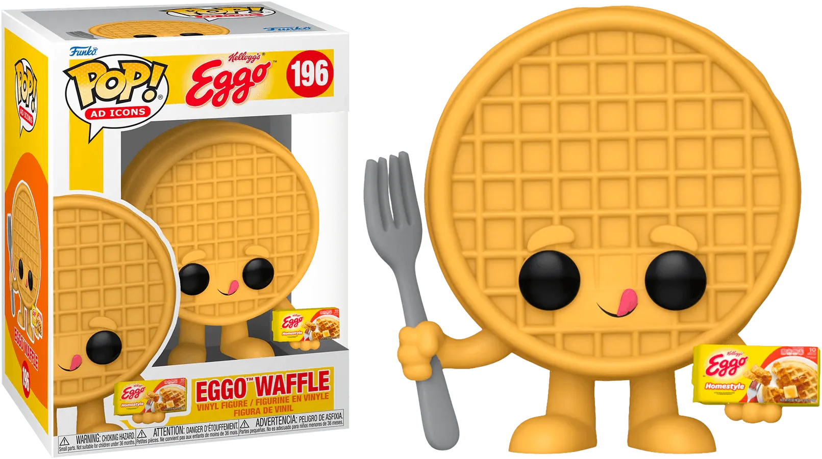 FUN72528 Kelloggs - Eggo Waffle Pop! Vinyl - Funko - Titan Pop Culture