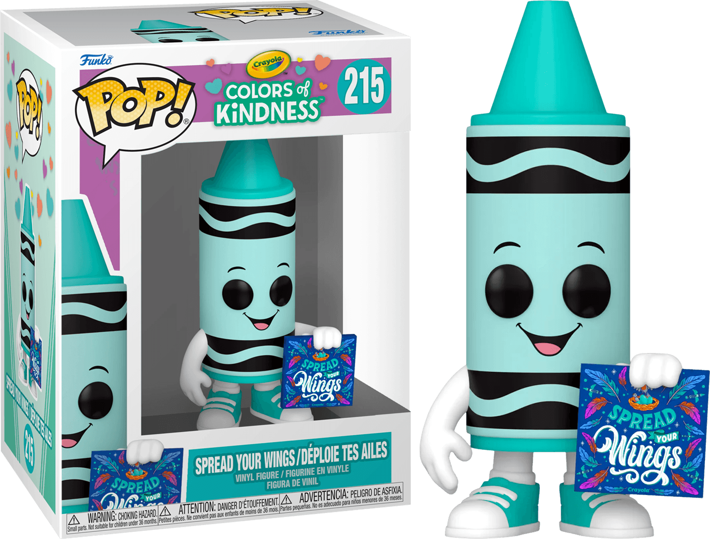 FUN72538 Crayola - Teal Crayon (Kindness) Pop! Vinyl - Funko - Titan Pop Culture