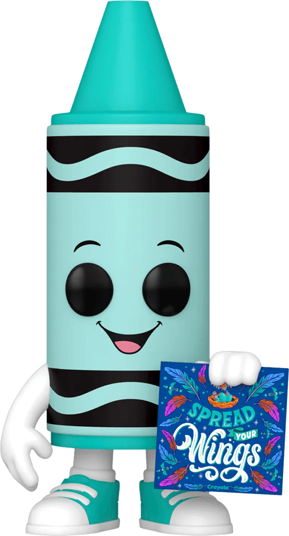 FUN72538 Crayola - Teal Crayon (Kindness) Pop! Vinyl - Funko - Titan Pop Culture