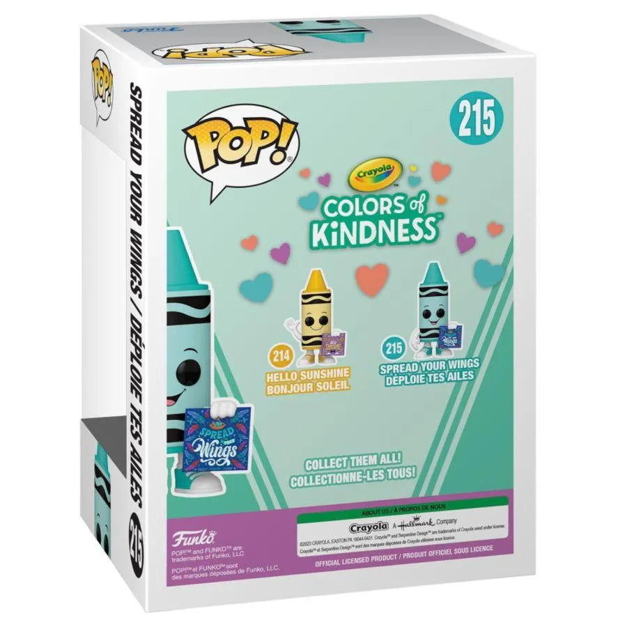 FUN72538 Crayola - Teal Crayon (Kindness) Pop! Vinyl - Funko - Titan Pop Culture