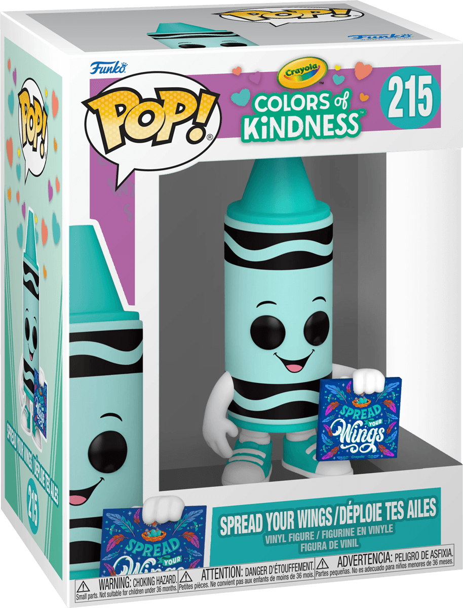 FUN72538 Crayola - Teal Crayon (Kindness) Pop! Vinyl - Funko - Titan Pop Culture