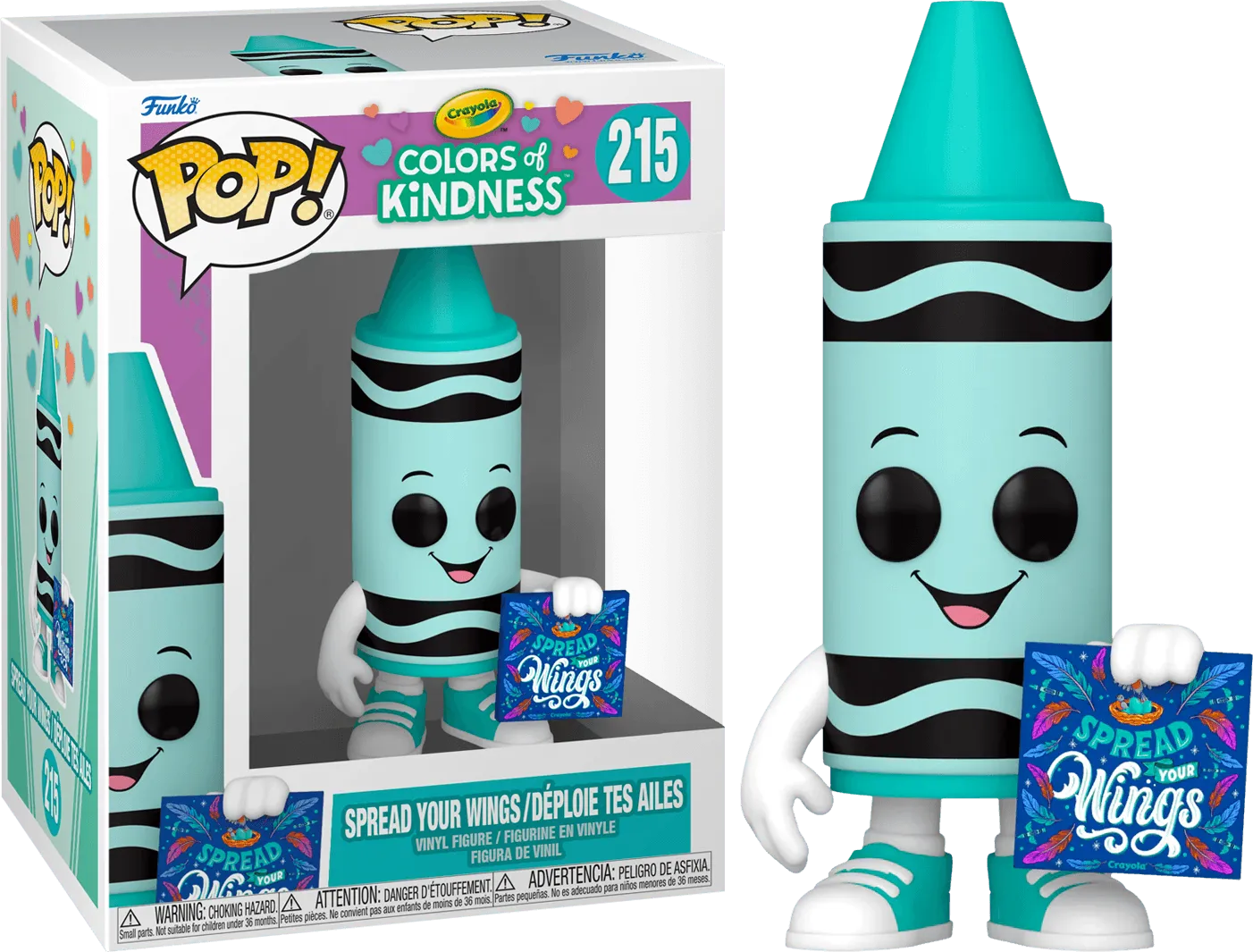 FUN72538 Crayola - Teal Crayon (Kindness) Pop! Vinyl - Funko - Titan Pop Culture