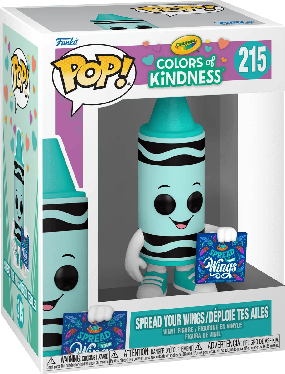 FUN72538 Crayola - Teal Crayon (Kindness) Pop! Vinyl - Funko - Titan Pop Culture