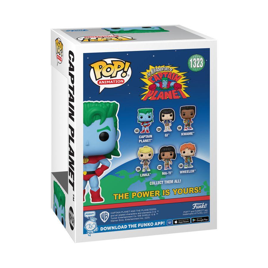 FUN72555 Captain Planet - Captain Planet Pop! Vinyl - Funko - Titan Pop Culture