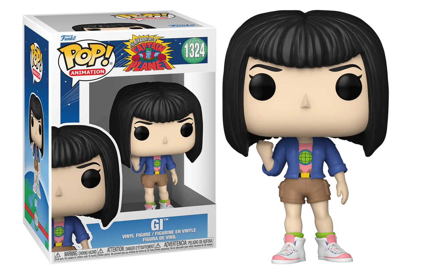 FUN72556 Captain Planet - Gi Pop! Vinyl - Funko - Titan Pop Culture