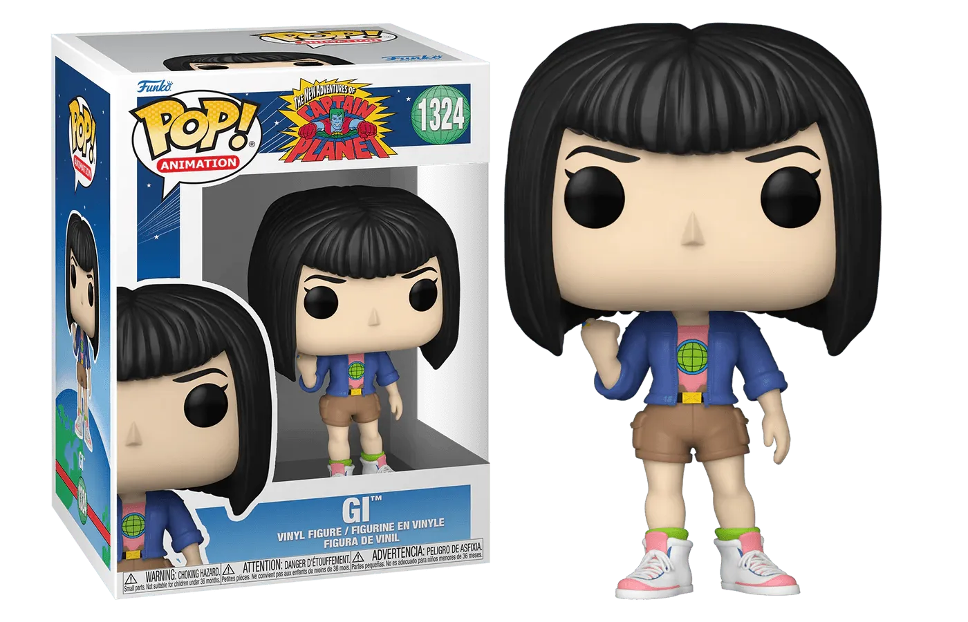 FUN72556 Captain Planet - Gi Pop! Vinyl - Funko - Titan Pop Culture