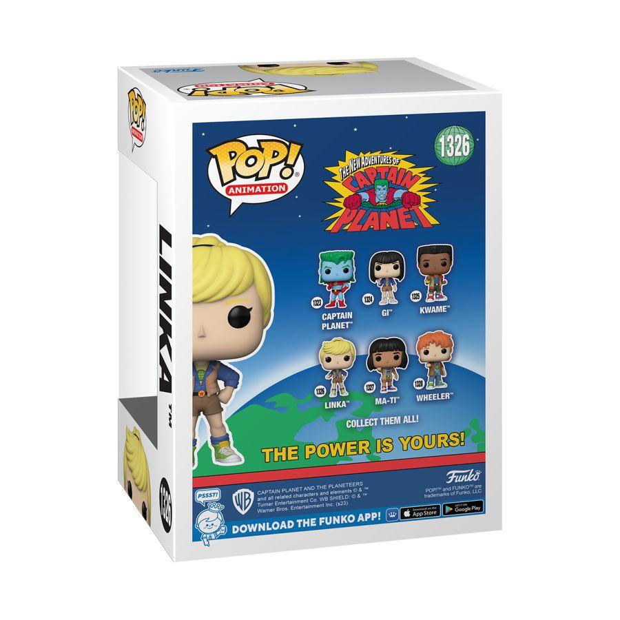 FUN72558 Captain Planet - Linka Pop! Vinyl - Funko - Titan Pop Culture