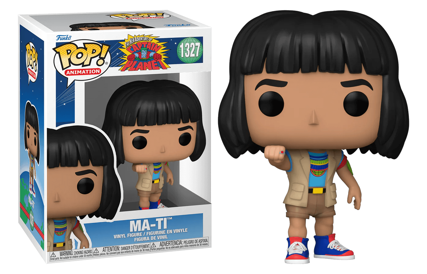 FUN72559 Captain Planet - Ma-Ti Pop! Vinyl - Funko - Titan Pop Culture