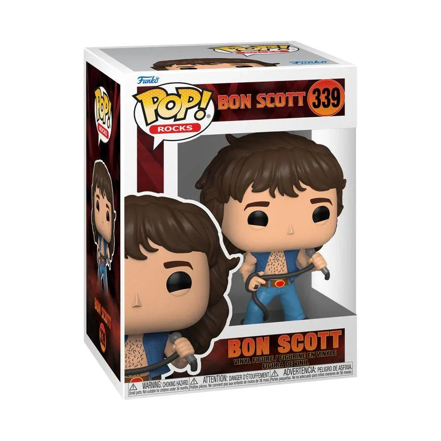 FUN72564 AC/DC - Bon Scott Pop! Vinyl - Funko - Titan Pop Culture