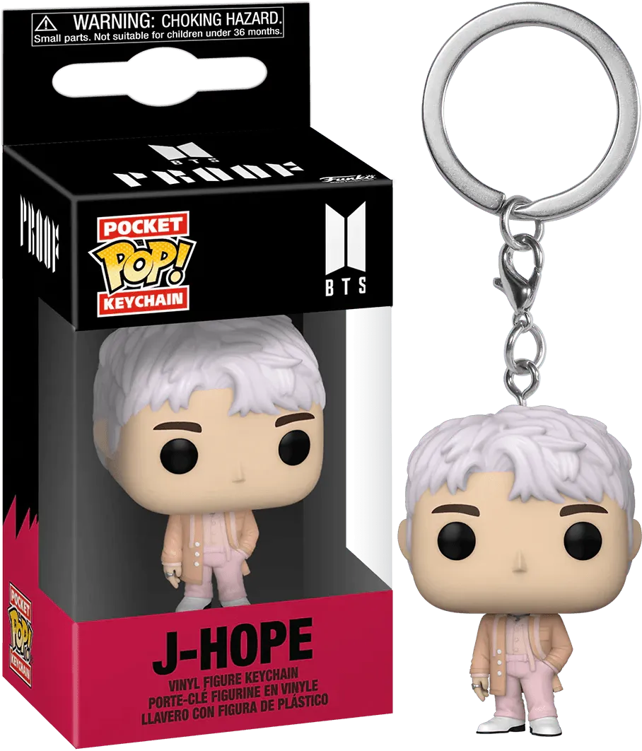 FUN72569 BTS - J Hope (Proof) Pop! Keychain - Funko - Titan Pop Culture