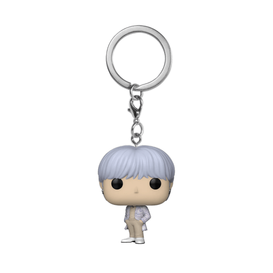 FUN72574 BTS - Suga (Proof) Pop! Keychain - Funko TBA - Titan Pop Culture