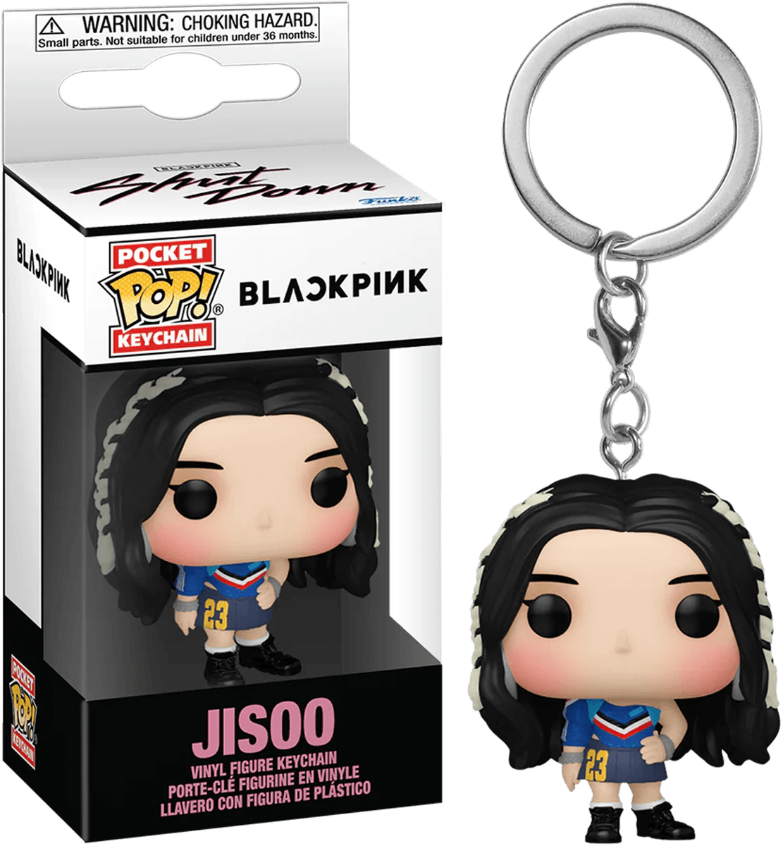 FUN72600 BLACKPINK - Jisoo Pocket Pop! Keychain - Funko - Titan Pop Culture