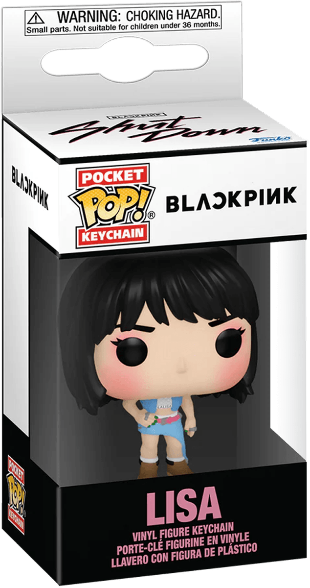 FUN72601 BLACKPINK - Lisa Pocket Pop! Keychain - Funko - Titan Pop Culture