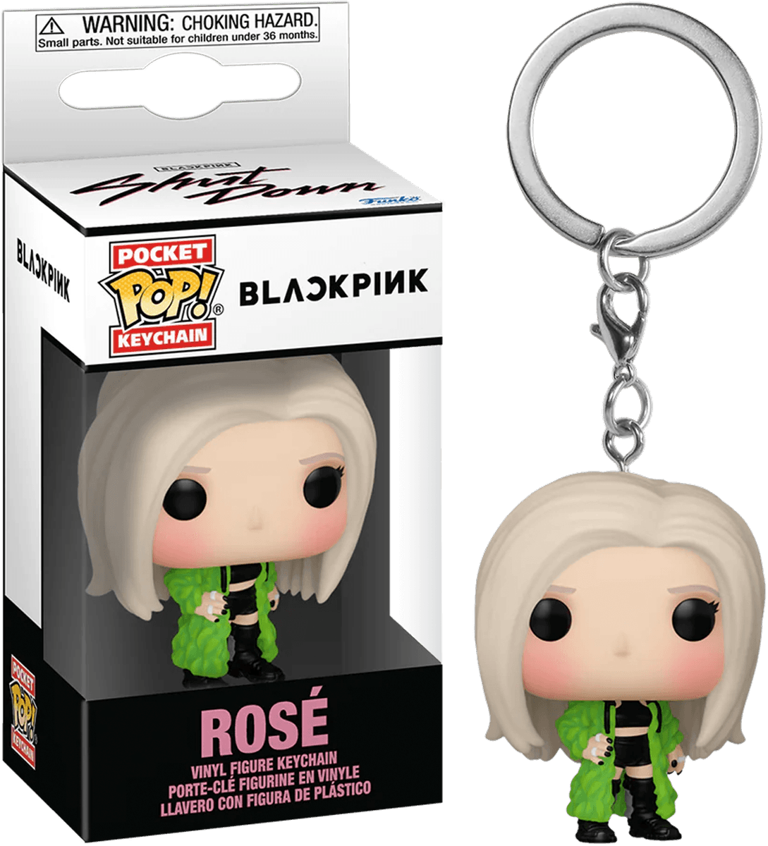 FUN72602 BLACKPINK - Rose Pocket Pop! Keychain - Funko - Titan Pop Culture