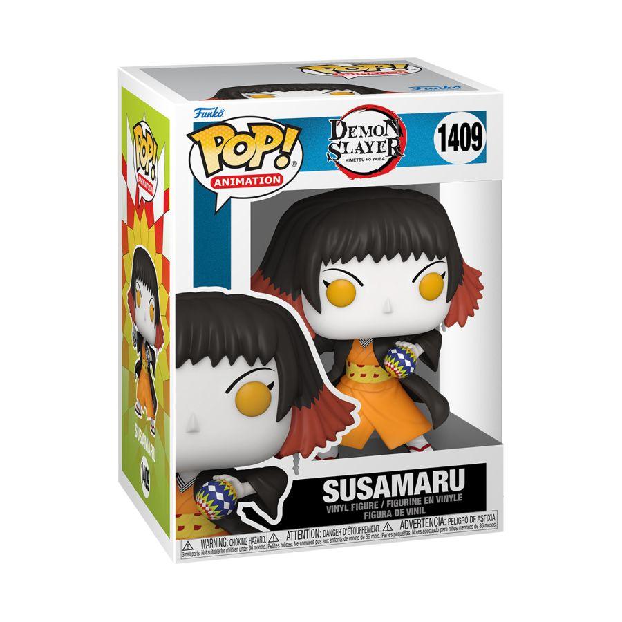 FUN72611CBUNDLE Demon Slayer - Susamaru Pop! Vinyl - Chase Bundle - Funko - Titan Pop Culture