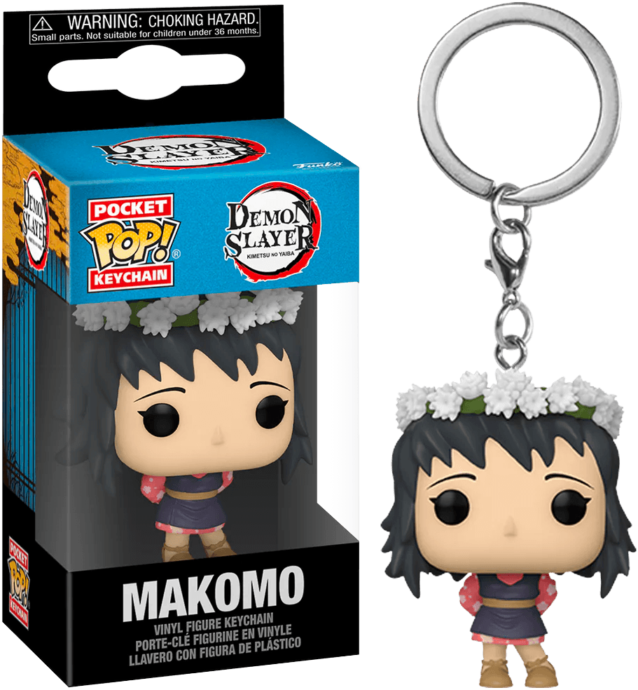 FUN72615 Demon Slayer - Makomo Pop! Keychain - Funko - Titan Pop Culture