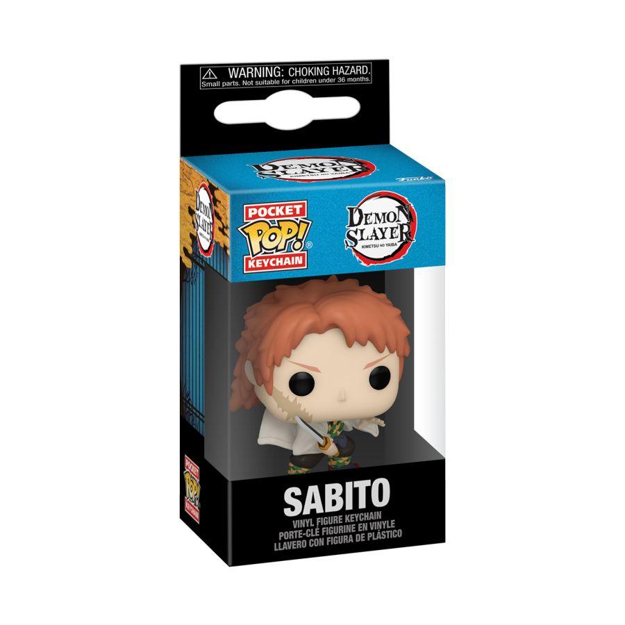 FUN72616 Demon Slayer - Sabito Pop! Keychain - Funko - Titan Pop Culture