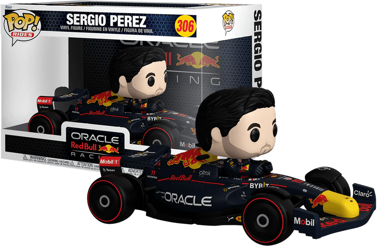 Funko Pop Ride Super Deluxe: Formula 1- Sergio Perez - Red Bull F1