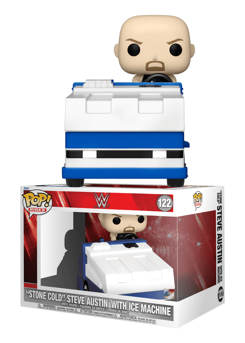 FUN72621 WWE - Steve Austin Zamboni Pop! Ride - Funko - Titan Pop Culture