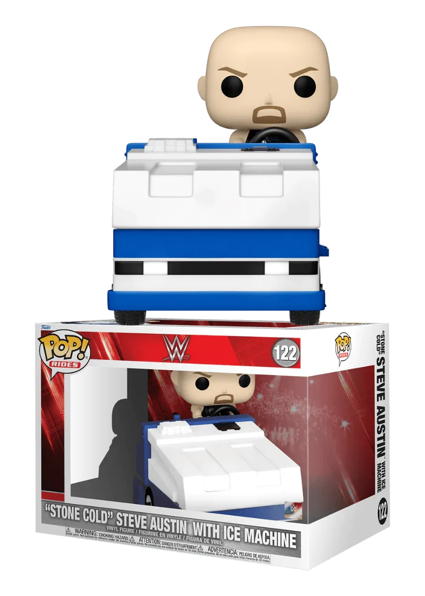 FUN72621 WWE - Steve Austin Zamboni Pop! Ride - Funko - Titan Pop Culture