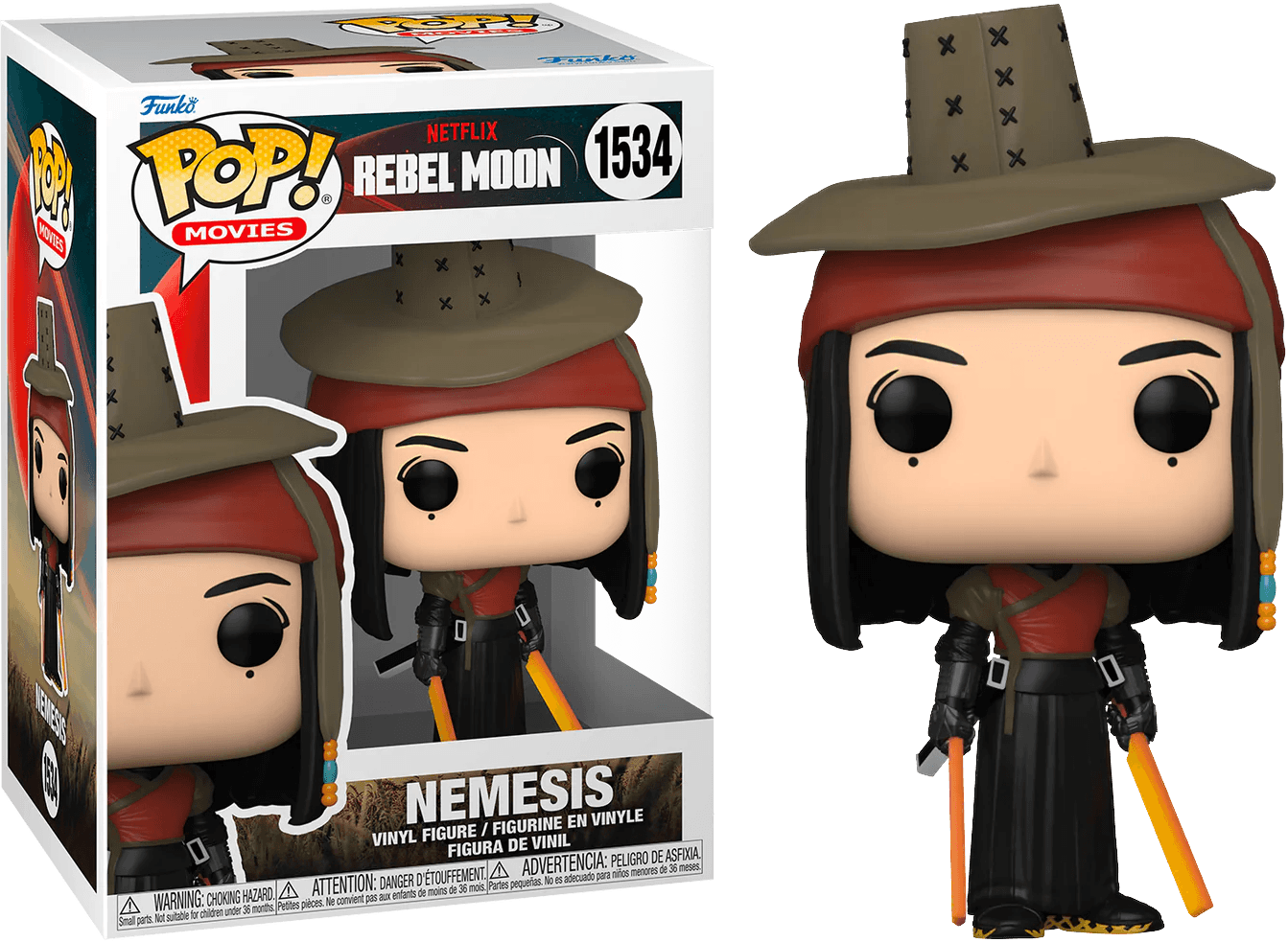 FUN72624 + FUN72627 + FUN72626 + FUN72625 + FUN72628 + FUN72629 Rebel Moon (2023) - Rebellion Alliance Pop! Vinyl Bundle (Set of 6) - Funko - Titan Pop Culture