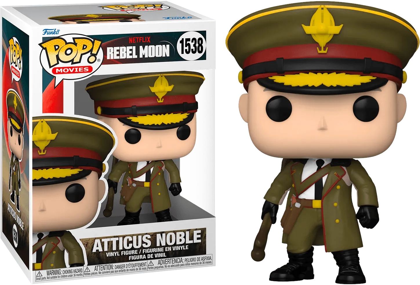 FUN72629 Rebel Moon - Atticus Noble Pop! Vinyl - Funko - Titan Pop Culture