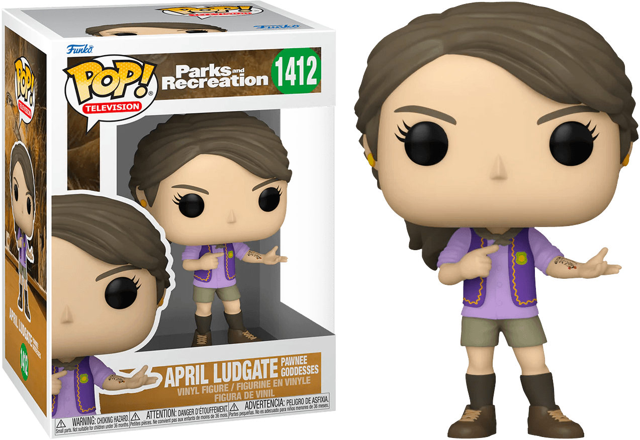 FUN72656 Parks & Recreation - April Ludgate (Pawnee Goddesses) Pop! Vinyl - Funko - Titan Pop Culture