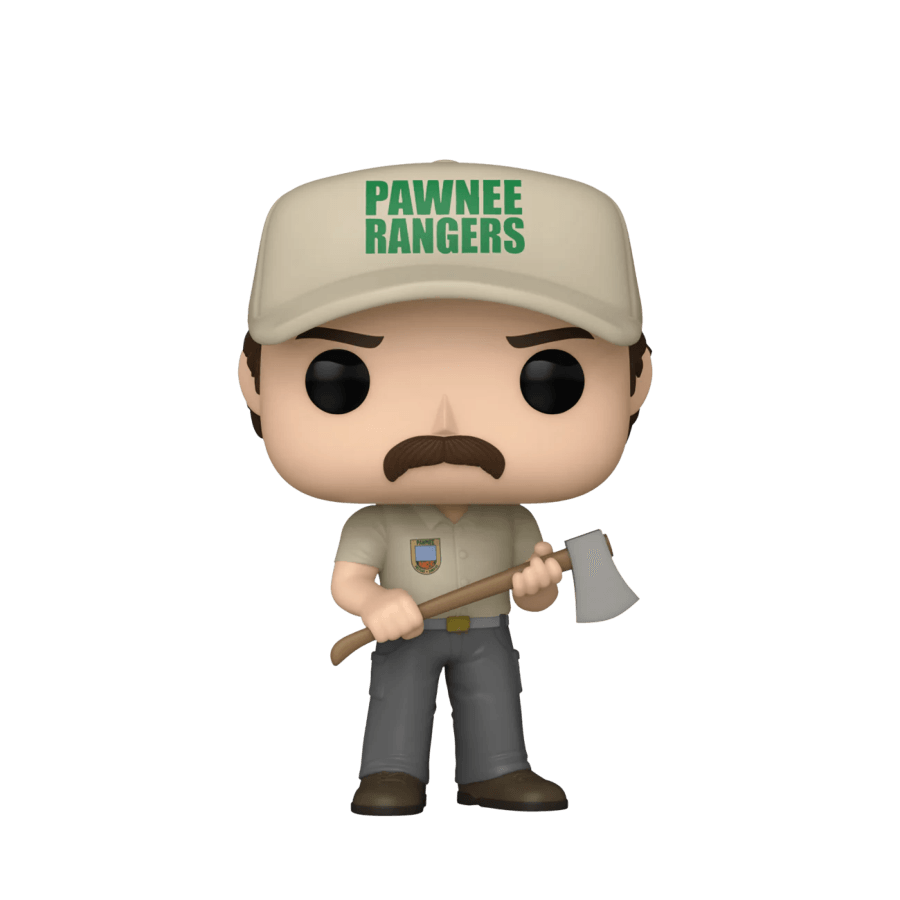 FUN72658 Parks & Recreation - Ron Swanson (Pawnee Rangers) Pop! Vinyl - Funko - Titan Pop Culture