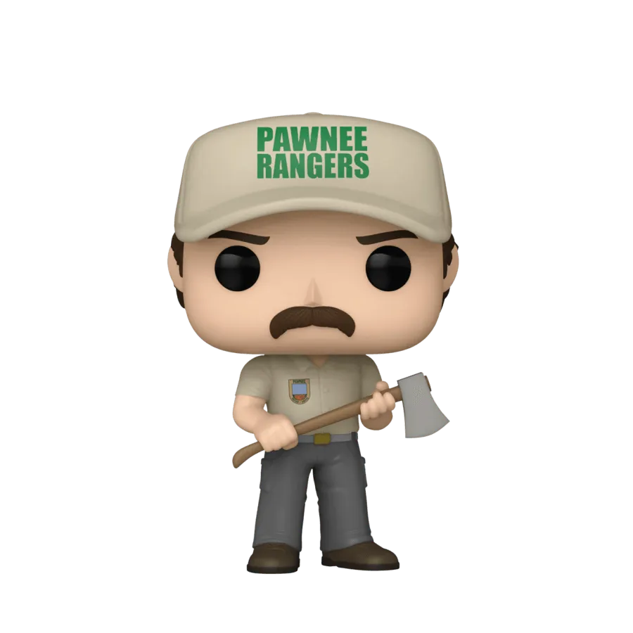 FUN72658 Parks & Recreation - Ron Swanson (Pawnee Rangers) Pop! Vinyl - Funko - Titan Pop Culture