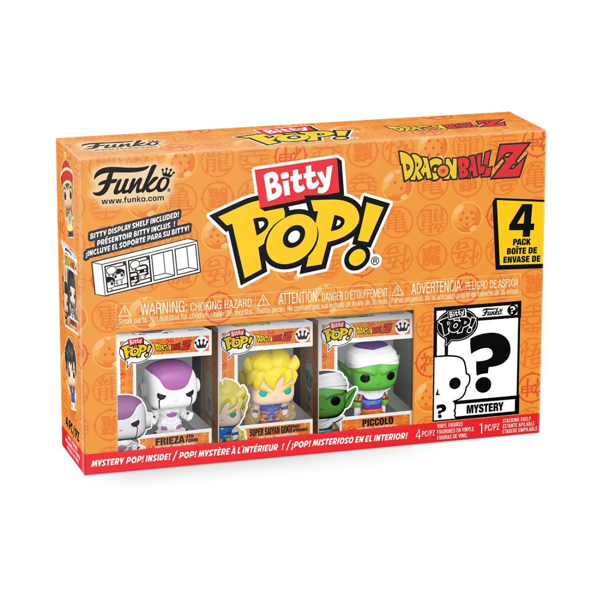 FUN73026 Dragon Ball Z - Frieza Bitty Pop! 4-Pack - Funko - Titan Pop Culture