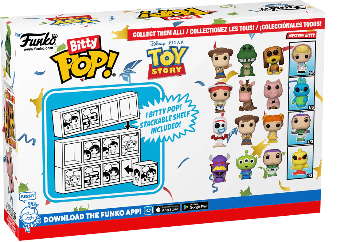 FUN73040 Toy Story - Forky Bitty Pop! 4-Pack - Funko TBA - Titan Pop Culture