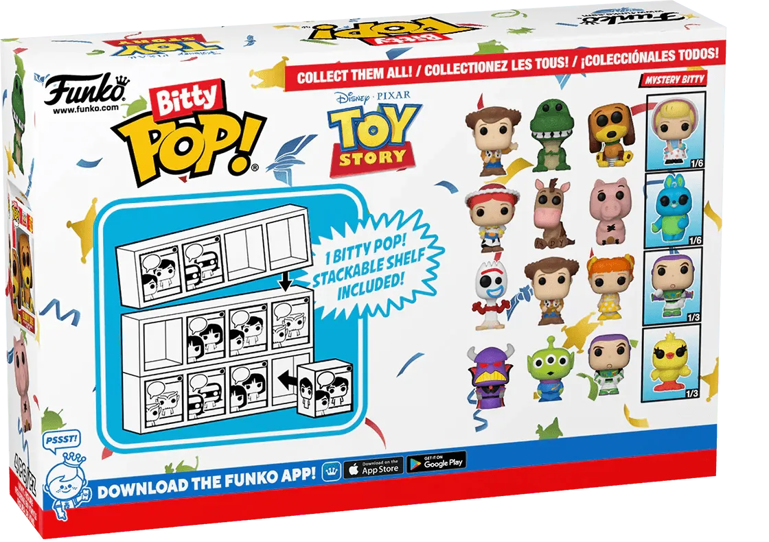 FUN73040 Toy Story - Forky Bitty Pop! 4-Pack - Funko TBA - Titan Pop Culture