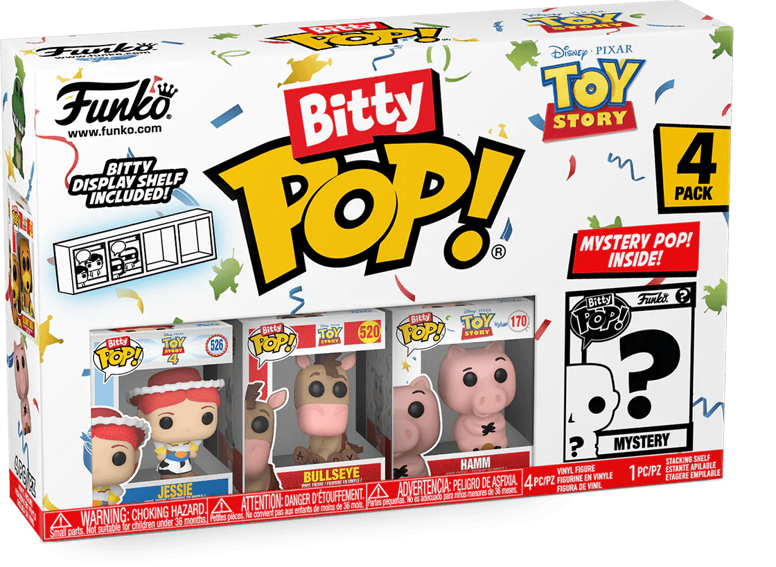 FUN73041 Toy Story - Jessie Bitty Pop! 4-Pack - Funko - Titan Pop Culture