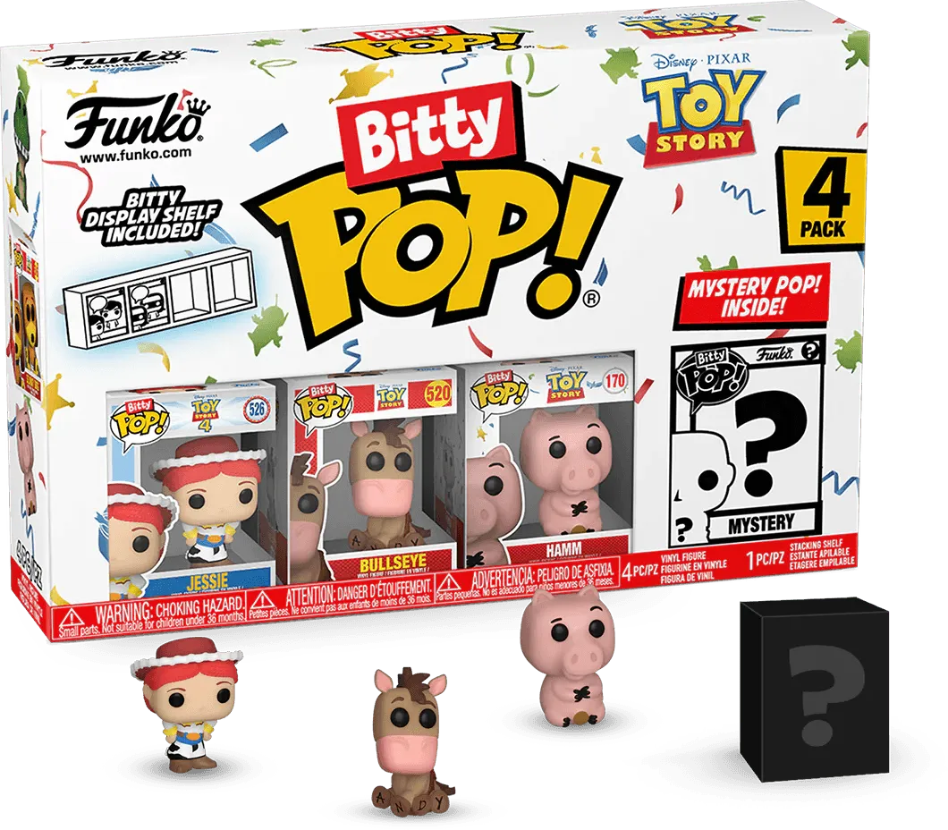 FUN73041 Toy Story - Jessie Bitty Pop! 4-Pack - Funko TBA - Titan Pop Culture