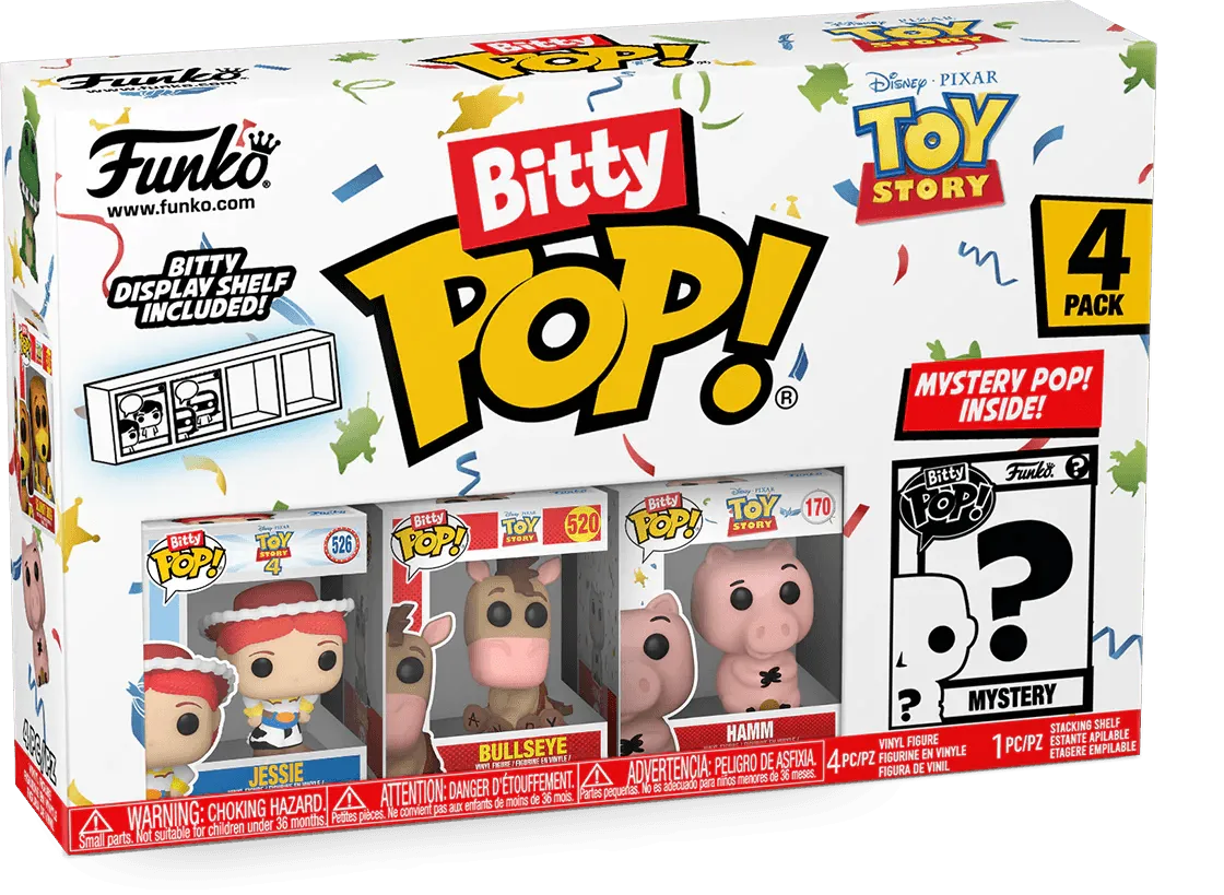 FUN73041 Toy Story - Jessie Bitty Pop! 4-Pack - Funko TBA - Titan Pop Culture