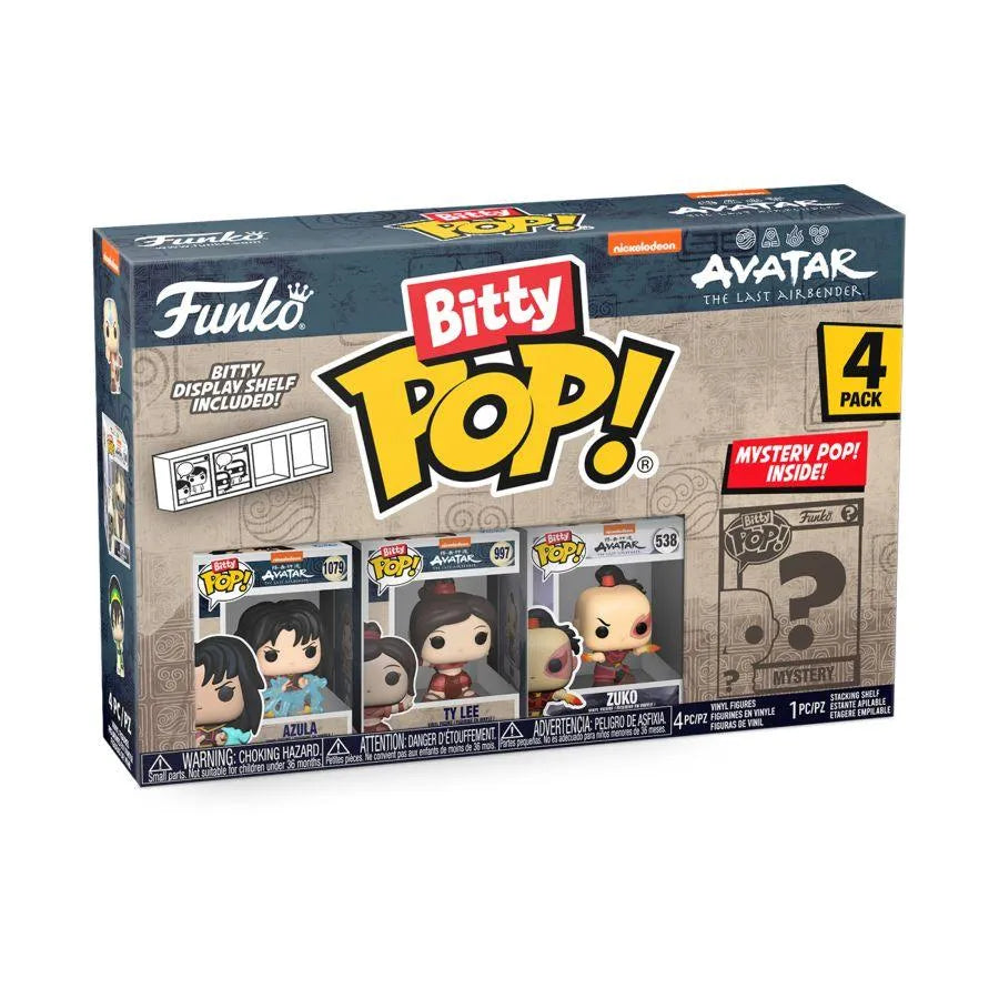 FUN73057 Avatar: the Last Airbender - Azula Bitty Pop! 4-Pack - Funko - Titan Pop Culture