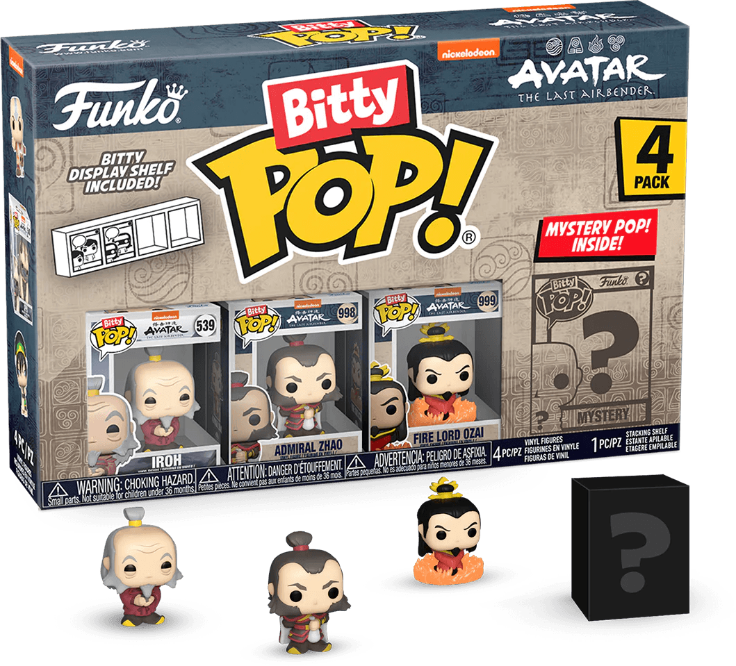 FUN73059 Avatar: the Last Airbender - Katara Bitty Pop! 4-Pack - Funko - Titan Pop Culture