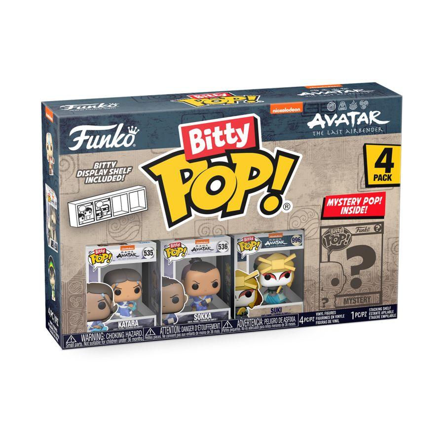 FUN73059 Avatar: the Last Airbender - Katara Bitty Pop! 4-Pack - Funko - Titan Pop Culture