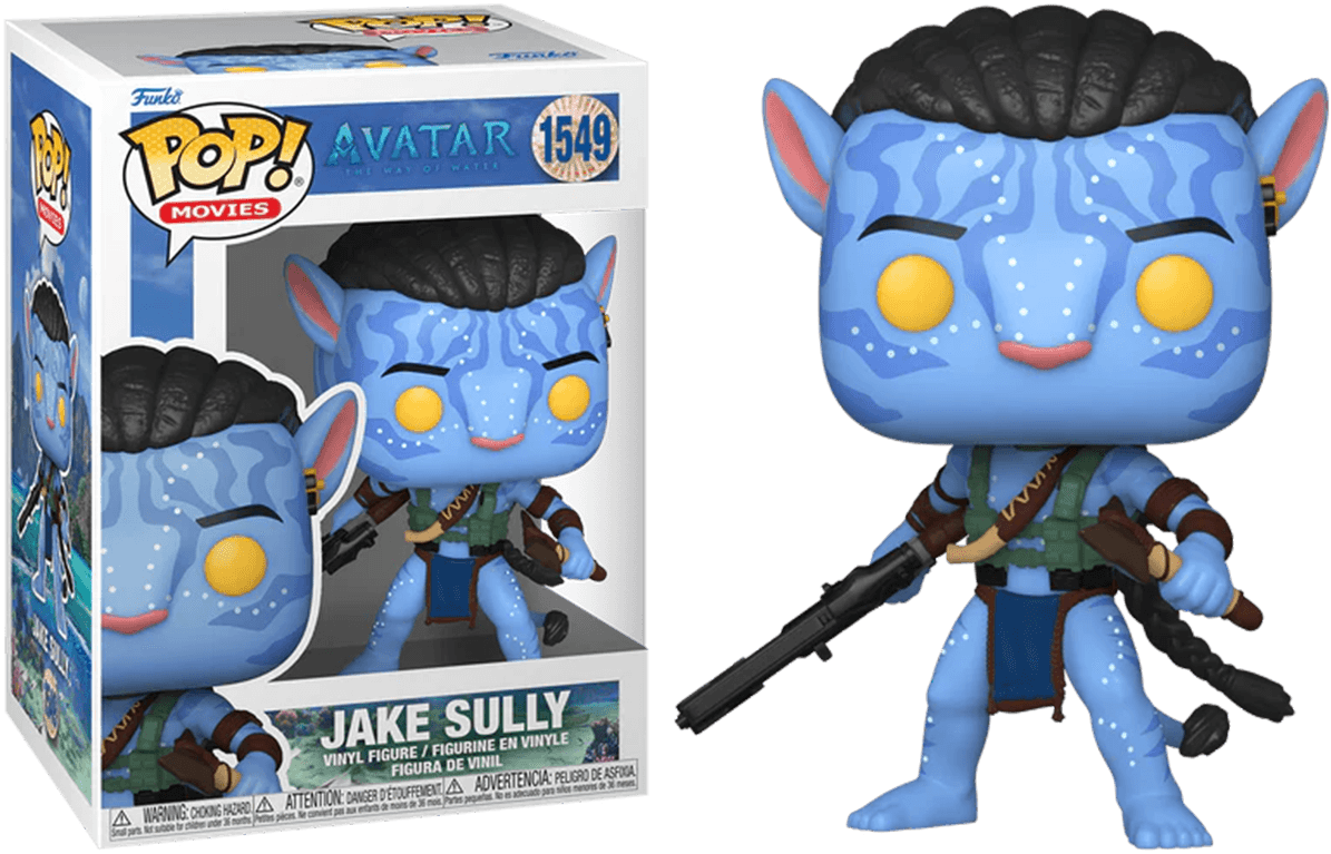 FUN73087 Avatar: The Way Of Water - Jake Sully (Battle) Pop! Vinyl - Funko - Titan Pop Culture