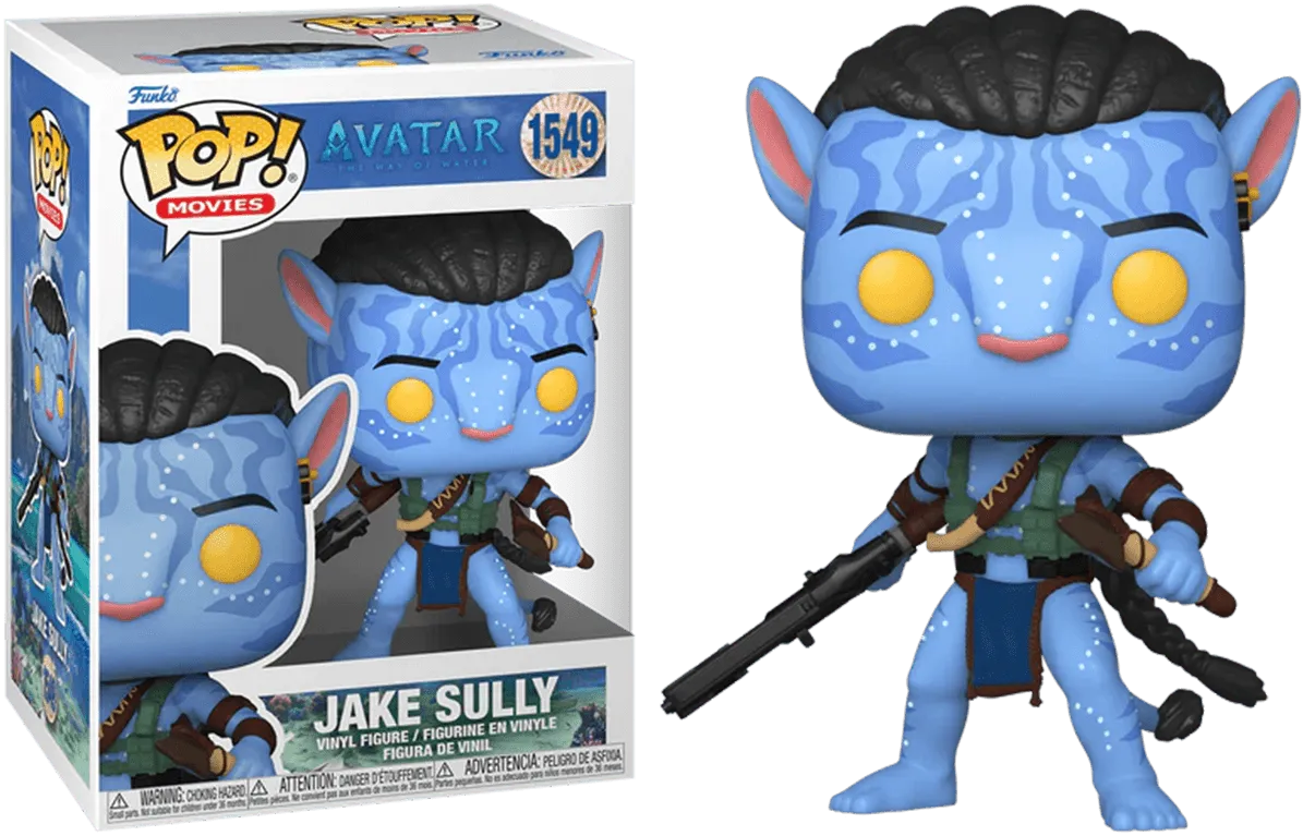 FUN73087 Avatar: The Way Of Water - Jake Sully (Battle) Pop! Vinyl - Funko - Titan Pop Culture