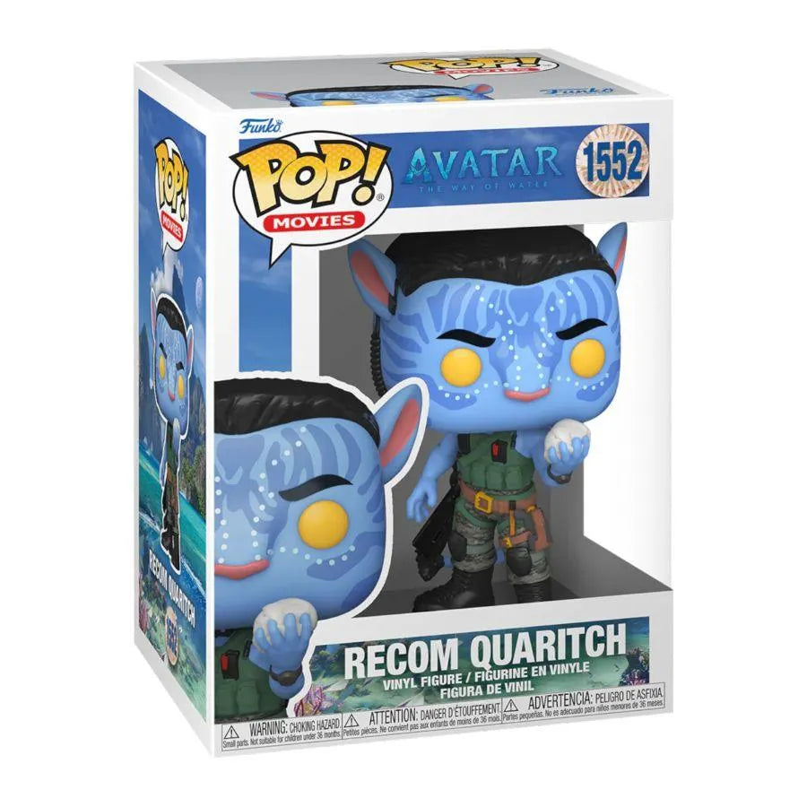 FUN73089 Avatar: The Way Of Water - Recom Quaritch Pop! Vinyl - Funko - Titan Pop Culture