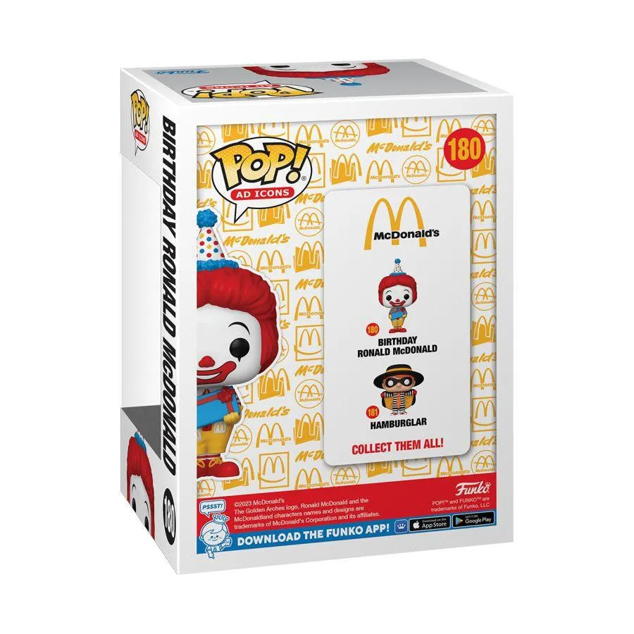 FUN73415 McDonalds - Birthday Ronald Pop! Vinyl - Funko - Titan Pop Culture