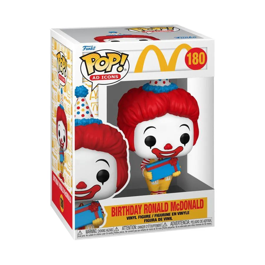 FUN73415 McDonalds - Birthday Ronald Pop! Vinyl - Funko - Titan Pop Culture