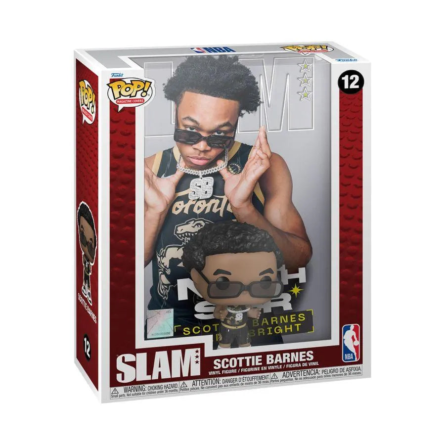 FUN73418 NBA: Slam - Scottie Barnes Pop! Magazine Cover - Funko - Titan Pop Culture