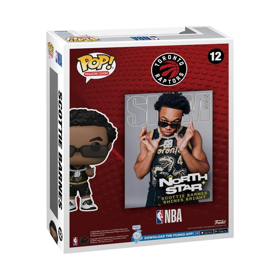 FUN73418 NBA: Slam - Scottie Barnes Pop! Magazine Cover - Funko - Titan Pop Culture