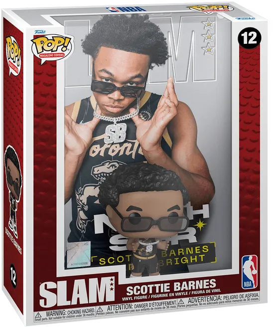 FUN73418 NBA: Slam - Scottie Barnes Pop! Magazine Cover - Funko - Titan Pop Culture