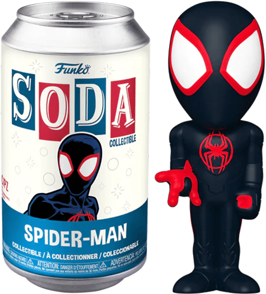 FUN73423 SpiderMan: Across the Spider-Verse - Spider-Man (with chase) Vinyl Soda - Funko - Titan Pop Culture